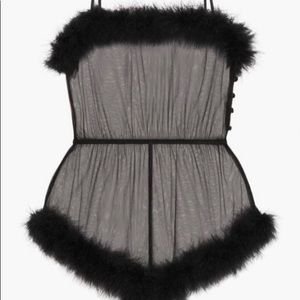 Savage x Fenty Sheer Romper - Plus Size 2X/3X